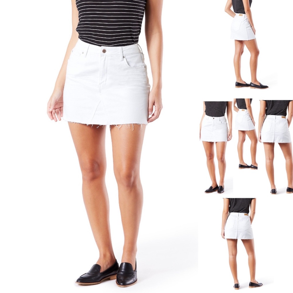 Signature by Levi’s Strauss High Rise A-Line Denim Skirt